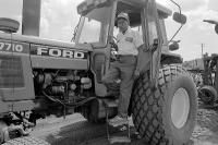 Robert tractor driver Long Scott farms